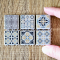 Moroccan Style Ceramic Tiles Set 35 Pcs