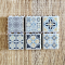 Moroccan Style Ceramic Tiles Set 35 Pcs