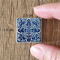 Handcrafted Blue Delft Miniature Ceramic Tiles for Dollhouse Decor