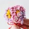 Handcrafted Mulberry Paper Flower Bouquet for Scrapbooking and Crafts