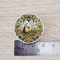 Handcrafted Miniature Folk Art Ceramic Plate Set