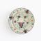 Handcrafted Miniature Colorful Chinoiserie and Floral Ceramic Plates Set