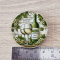 Handcrafted Miniature Vineyard-Themed Ceramic Plate Set