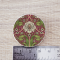 Miniature William Morris Style Plates Set of 3