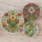 Miniature William Morris Style Plates Set of 3