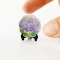 Handcrafted Miniature Plates with Hydrangea Floral Designs