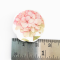 Handcrafted Miniature Plates with Hydrangea Floral Designs