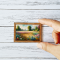 Miniature Landscape Printing in Wooden Frame