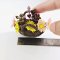 Handcrafted Miniature Flower Basket with Mixed Blossoms