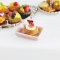 Handcrafted Miniature High Tea Set with Pastries and Macarons