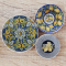 Miniature Mediterranean Ceramic Decorative Plates Set