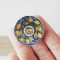 Miniature Mediterranean Ceramic Decorative Plates Set