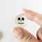 Miniature Halloween-Themed Ceramic Plates Set (2.0 cm)