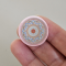 Pink Floral Mediterranean Miniature Ceramic Plate