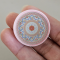 Pink Floral Mediterranean Miniature Ceramic Plate