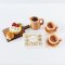 Miniature Breakfast Set with Coffee and Pastries – 1:12 Scale