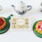 Miniature Breakfast Set with Coffee and Pastries – 1:12 Scale