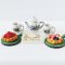 Miniature Breakfast Set with Coffee and Pastries – 1:12 Scale