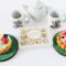 Miniature Breakfast Set with Coffee and Pastries – 1:12 Scale