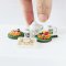 Miniature Breakfast Set with Coffee and Pastries – 1:12 Scale