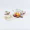 Miniature Tea Set with Dessert and Chocolates – 1:12 Scale