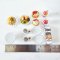 Miniature Dessert Set with Cake, Pastries, and Drinks