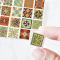 Ceramic Tile Set with Vibrant Patterns – 28 Pieces