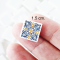 Miniature Ceramic Tile Set with Multicolor Patterns – 33 Pieces