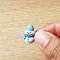Dollhouse Miniatures Ceramic Snowman Cup Mug Tiny Doll Christmas Gift Figure Toy