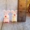 2x Rabbit Figurine Dollhouse Miniature Fairy Garden Decoration Christmas Gift (copy)