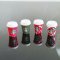 Dollhouse Miniatures Starbucks Hot Coffee Cup Drink Beverage Christmas Decoration Set