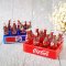 Dollhouse Miniatures Coca-Cola Pepsi Bottles Set