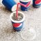 Dollhouse Miniatures Beverage Drink Soda Ice Pepsi Cup  x 1 Pcs