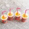 Dollhouse Miniatures Beverage Drink Soda Cup Ice Fanta Orange x 1 Pcs.