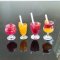 Dollhouse Miniatures Beverage Soft Drink Cocktail Wine Champagne Mini Mixed Set