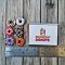 6x Dunkin Donuts Doughnuts in Box Dollhouse Miniatures Food Bakery Dessert Supply