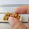 Dollhouse Miniature Food Bakery Mini Tiny Donuts Doughnut Wood Tray Decor Set(copy)
