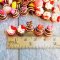 10x Mini Heart Cupcake Bakery Pastries Dollhouse Miniature Sweet Dessert Barbie Blythe Supply 1:6 Scale Decoration