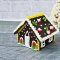 Dollhouse Miniature Christmas Gingerbread House Sweet Food Bakery X'mas Gift Set