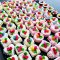 10x Random Mini Rose Cake Handmade Dollhouse Miniature Bakery Sweet Tiny Wholesale Mix Lot
