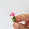 Miniatures Colorful  Amayllis Clay Flowers