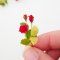 Red Rose Miniatures Handmade Clay Flowers