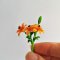 Dollhouse Miniatures Clay flower Lily