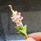 10x Orchid Clay Flowers Handmade Miniature Dollhouse Fairy Garden Decoration Collectibles Handcrafted