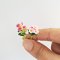 Dollhouse Miniatures Clay Flowers Colorful Pastel Color Fairy Garden Decoration Handmade Collectibles
