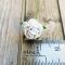 50x Light Blue Rose Mulberry Paper Flower Crafts Handmade Wedding Card Scrapbooking Miniature