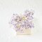 50Pcs White Purple Violet Gypsophila Gypso Mulberry Paper Flower