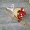 Handmade Bouquet Red Rose Mulberry Paper Flower