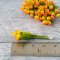 Dollhouse Miniature Orange Yellow Tulip Clay Flowers