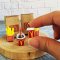 Dollhouse Miniatures McDonald Fast Food French Fries Coke COCA-COLA Cup Soda Set